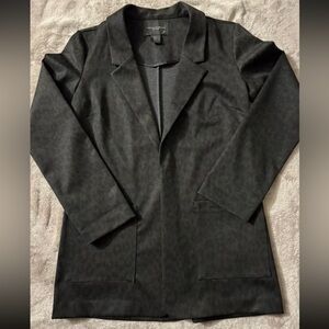 Christian‎ Siriano Womens Animal Print Open Blazer Jacket Size Small